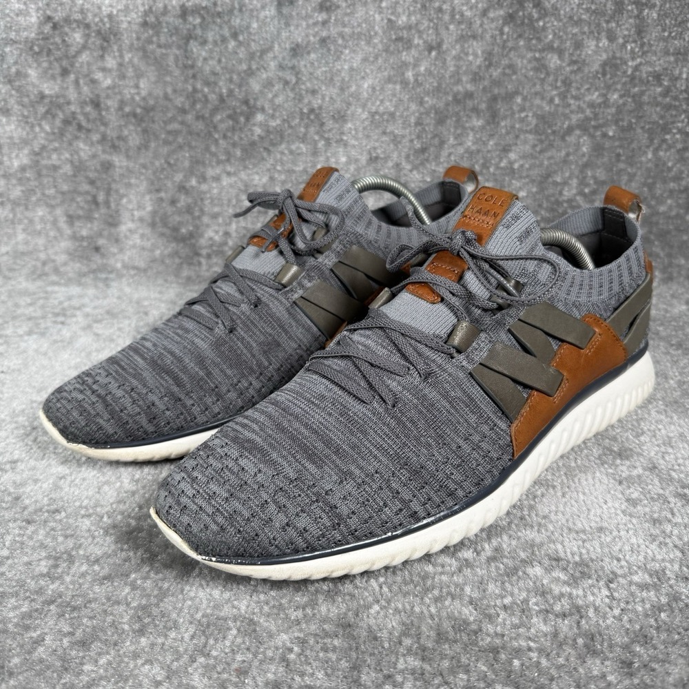 Cole Haan Shoes Men's 10.5 GrandMotion Woven Sneaker Gray Style‎ C27734
